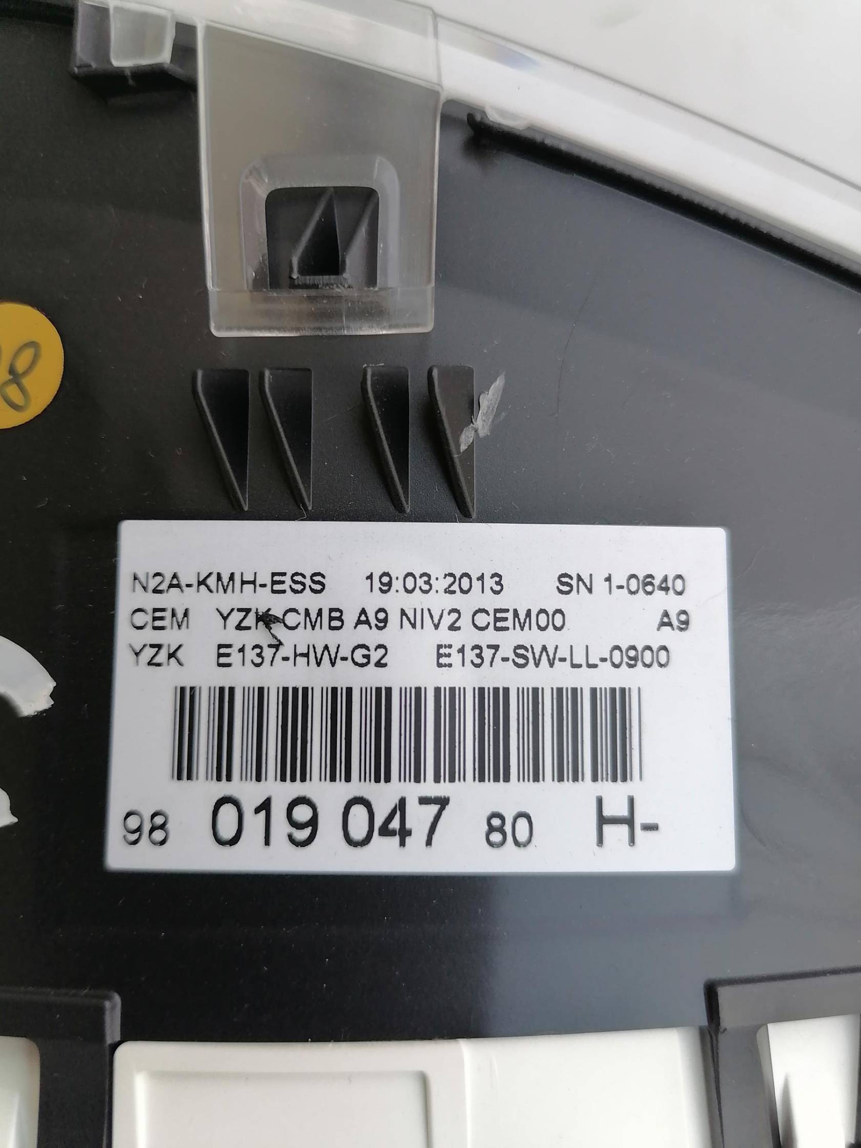 Quadro strumenti compl.